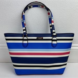 Kate Spade New York Multicolor Striped Tote